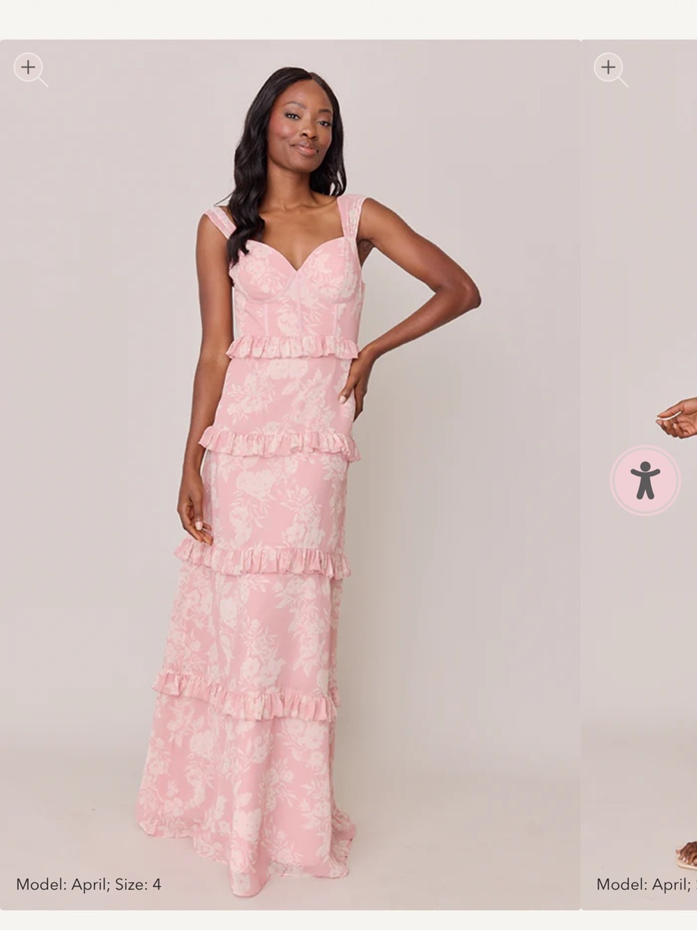 Revelry Sloane Floral print dress